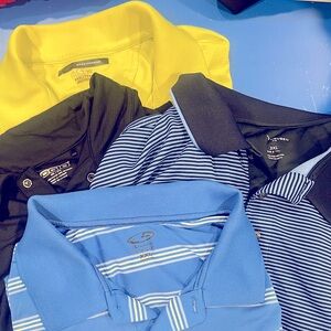 4 golf/polo shirts various colors 3xl-2xl